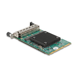 DeLOCK Tarjeta de Red OCP 3.0 para 4 Puertos RJ45 Gigabit LAN 1000 Mbit/s Ethernet Interna, Intel I350, IEEE 802.3