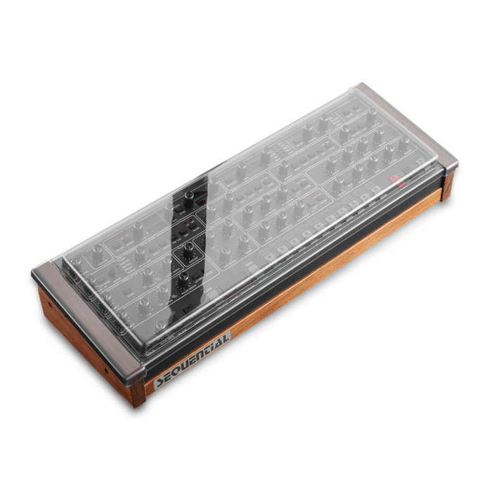DECKSAVER Tapa de Policarbonato para Sequential - Dave Smith Instruments Prophet 6 Desktop - Protección a Medida DECKSAVER Tapa de Policarbonato para Sequential - Dave Smith Instruments Prophet 6 Desktop - Protección a Medida