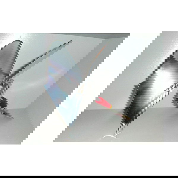 WOLF-Garten Hufler JA-M 20, Herramienta de jardin multifuncion multi-star, color rojo/amarillo, 20 cm