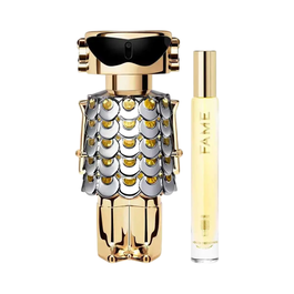 Set Paco Rabanne: Fame, Eau De Parfum, For Women, 80 ml + Fame, Eau De Parfum, For Women, 10 ml