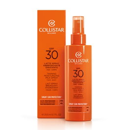 COLLISTAR Leche Corporal Hidratante y Bronceadora SPF30 200 ml Vaporizador