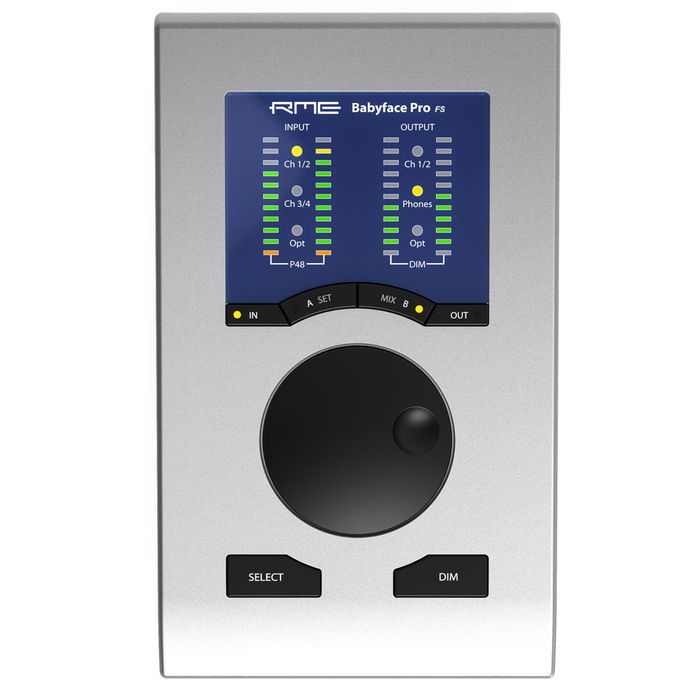 RME Babyface Pro FS Interfaz de Audio Portátil de Sobremesa de Gama Alta con Fidelidad sin Compromisos RME Babyface Pro FS Interfaz de Audio Portátil de Sobremesa de Gama Alta con Fidelidad sin Compromisos