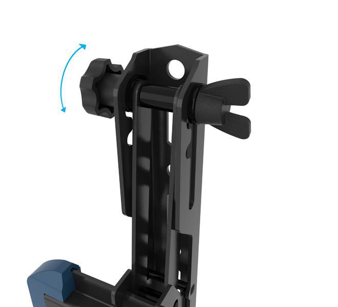 B-Tech BT5431 Elements Tilt 400 Soporte de Pared para Pantalla Plana VESA 450x400 hasta 50 kg, Perfil Delgado e Inclinación Ajustable