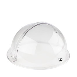 APS Campana Redonda Roll-Top de Policarbonato para Buffet - Diámetro 38 cm, Altura 20 cm