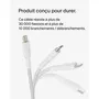 Belkin Cable de carga USB-C a USB-C trenzado de 0,15 m AAARC60967
