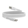 Belkin BoostCharge Cable USB-C a USB-C Trenzado 0,15 m Blanco