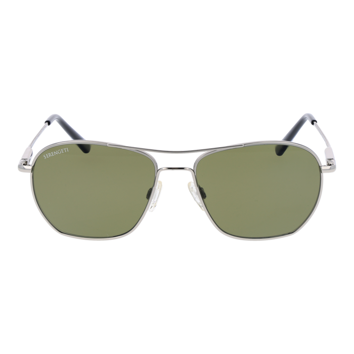 Serengeti SS545002 Lunger Gafas de sol Unisex Verde/Gris