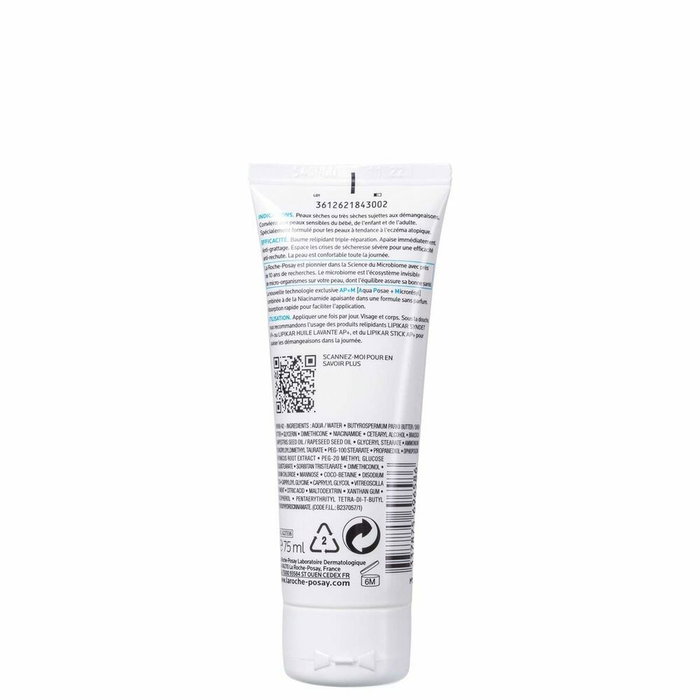 La Roche-Posay Lipikar Balm Ap+M Bálsamo Reparador Piel Seca y Atópica 75 mL