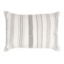 Ixia Cojín Rayas Beige-Gris 70 x 50 cm
