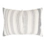 Ixia Cojín Rayas Beige-Gris 70 x 50 cm