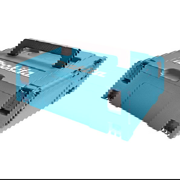 Makita MAKPAC 2 Caja de Herramientas de Plástico Negro Azul 395x295x157 mm Makita MAKPAC 2 Caja de Herramientas de Plástico Negro Azul 395x295x157 mm
