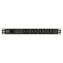 APC Easy Basic PDU EPDU1016B 1U 16A 230V 8x C13 44x482x44 mm Negro