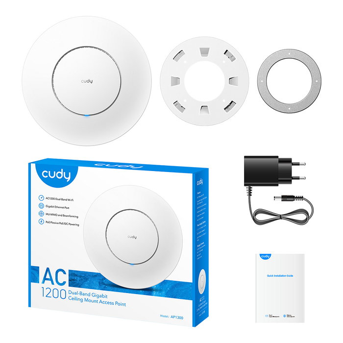 Cudy AC1200 Wi-Fi Gigabit Access Point Cudy AC1200 Wi-Fi Gigabit Access Point