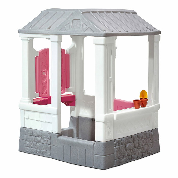CB Toys Casa de campo Courtyard Cottage rosa