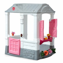 CB Toys Casa de campo Courtyard Cottage rosa