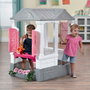 CB Toys Casa de campo Courtyard Cottage rosa