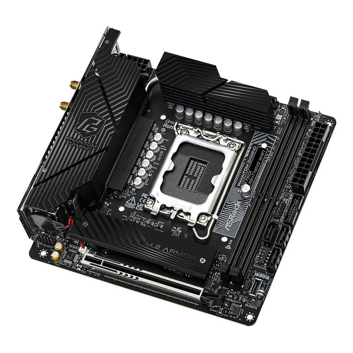 ASRock B760I Lightning WiFi Placa Base Intel LGA 1700 Mini ITX DDR5 Retail con WiFi 6E y Ethernet 2.5GbE