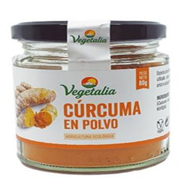 VEGETALIA Cúrcuma en Polvo Bio 80Gr