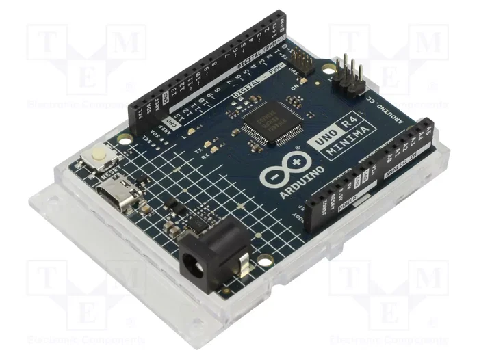 Arduino Uno R4 Minima, Microcontrolador Renesas RA4M1 32 bits, USB-C