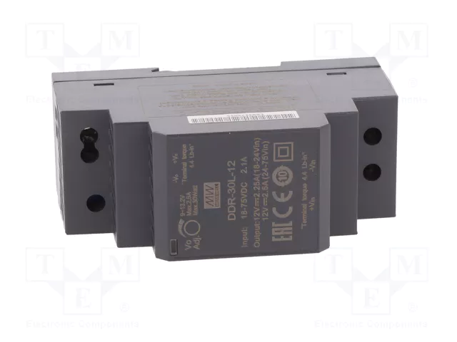 MEAN WELL DDR-30L-12 Convertidor DC/DC 30W 12VDC