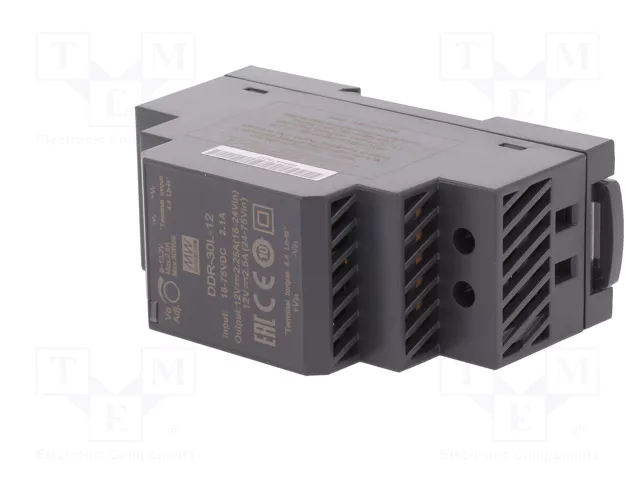 MEAN WELL DDR-30L-12 Convertidor DC/DC 30W 12VDC