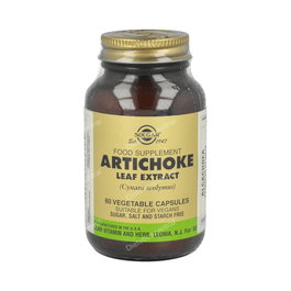 SOLGAR Alcachofa 60Vegicaps - Mantenimiento Hepático Vegano