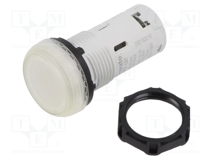 LOVATO ELECTRIC Lámpara de control Platinum 22mm transparente LOVATO ELECTRIC Lámpara de control Platinum 22mm transparente