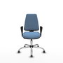 PIQUERAS Y CRESPO Silla de oficina Elche Azul cielo