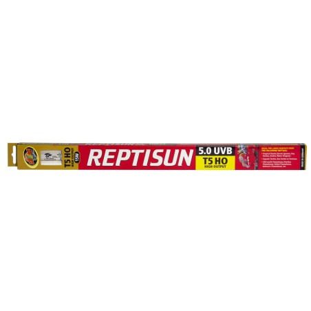 ZooMed Reptisun 5.0 UVB 10.0 UVB 54W Bombilla para reptiles, para terrarios tropicales y desérticos