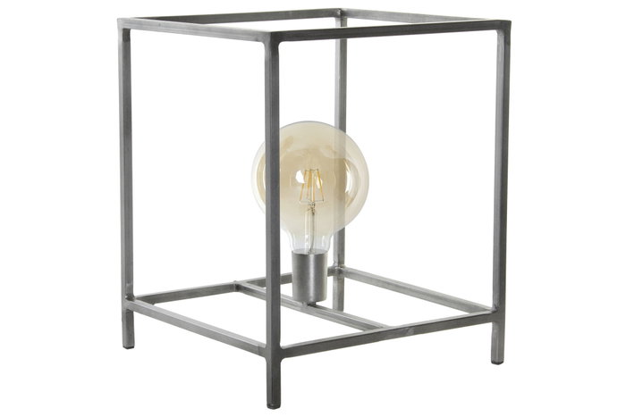 DKD Home Decor Lámpara de Sobremesa Metal Gris Oscuro DKD Home Decor Lámpara de Sobremesa Metal Gris Oscuro