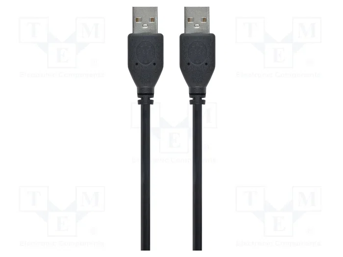 GEMBIRD Cable USB 2.0 con 2 conectores USB A de 1,8m GEMBIRD Cable USB 2.0 con 2 conectores USB A de 1,8m