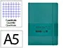 Antartik Cuaderno A5 Tapa Blanda Hojas Cuadriculadas Verde Aguamarina 80 Hojas 80 gr FSC