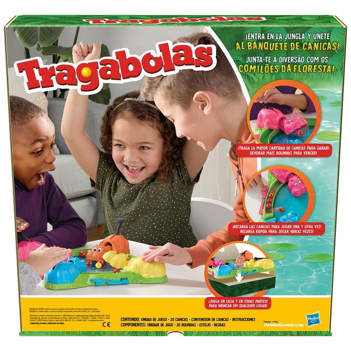 Hasbro Gaming Juego Tragabolas Comilón F8815 Juego de Mesa Infantil para +4 años
