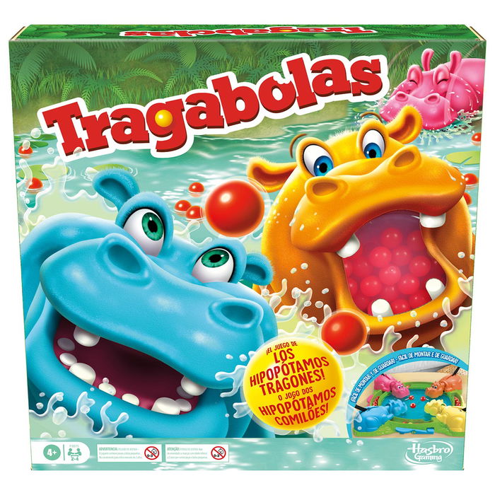 Hasbro Gaming Juego Tragabolas Comilón F8815 Juego de Mesa Infantil para +4 años
