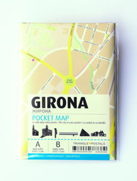 TRIANGLE POSTALS, Girona, pocket Map - TRIANGLE POSTALS