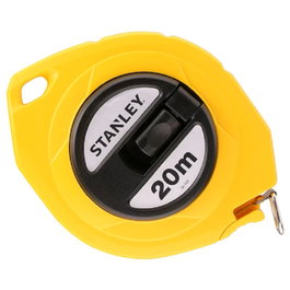 Stanley Cinta Métrica de Acero 0-34-105 20M x 9,5Mm - Herramienta de medición robusta y confiable para construcción y topografía