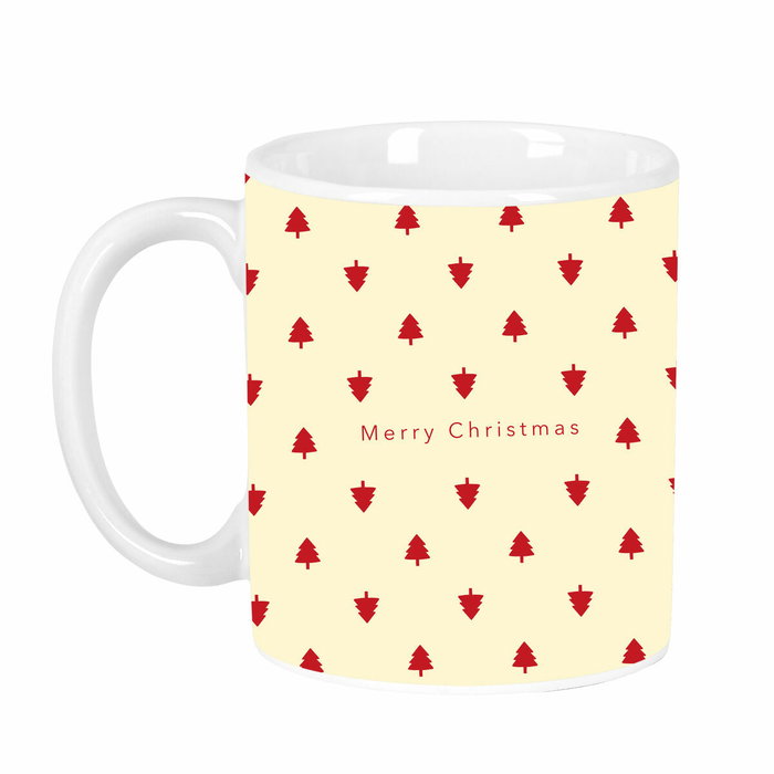 Safta Taza Grande Arbolitos Merry Xmas