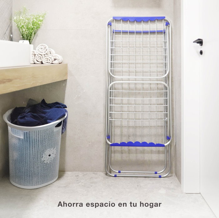 Dovelis Tendedero Plegable Manma de 2 Alas de Aluminio