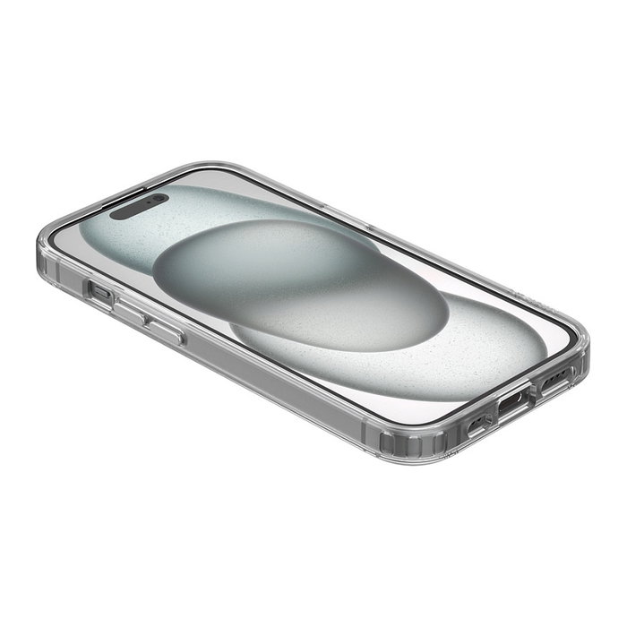 Belkin SheerForce Funda Magnética Transparente para iPhone 15