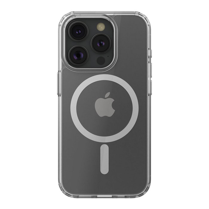 Belkin SheerForce Funda Magnética Transparente para iPhone 15
