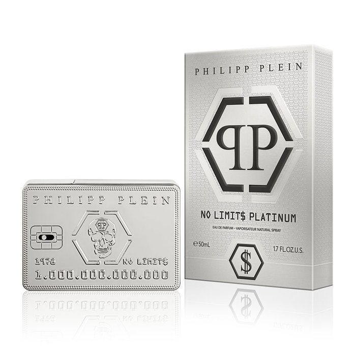 PHILIPP PLEIN NO LIMITS PLATINUM Eau de Parfum Fougère 50 ml