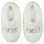 Sensly Zapatillas Sherpa "Amour" Pour Elle Poliéster