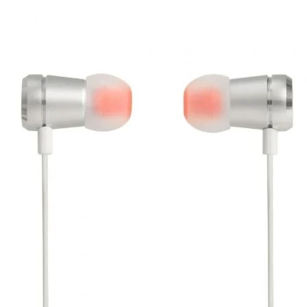 Auriculares Intrauditivos JBL Tune 290/ con Micrófono/ Plateados