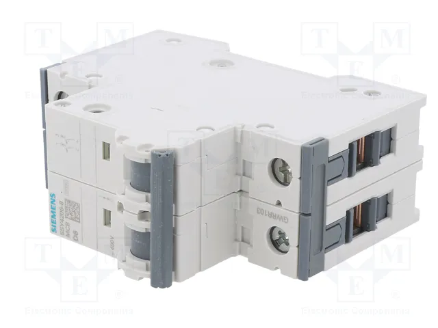 SIEMENS 5SY4206-8 Interruptor magnetotérmico 2 polos 6A 10kA
