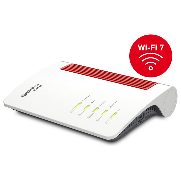 AVM FRITZ!Box 6670 Cable Router Wi-Fi 7 Blanco
