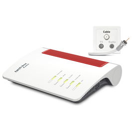 AVM FRITZ!Box 6670 Cable Router Wi-Fi 7 (802.11be) Doble Banda Ethernet Blanco