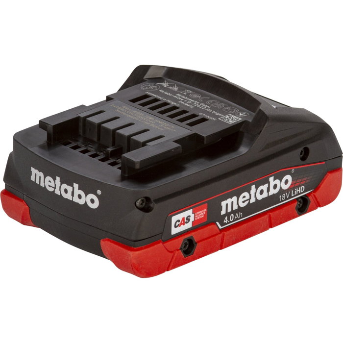 Metabo 18V 4,0Ah LiHD DS Akku-Pack Metabo 18V 4,0Ah LiHD DS Akku-Pack