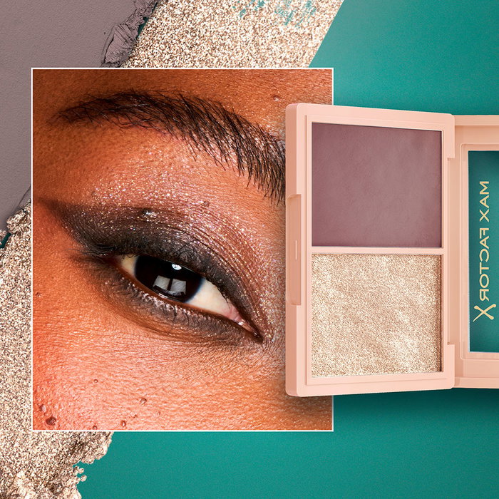 Max Factor 2000 Calorie Shadow Shaper Sombra de Ojos #030 Shell Shadow, 4 g, Paleta Mate y Brillante para Definir y Realzar la Mirada