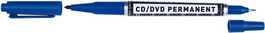 Rotulador Permanente Molin Para Cd Doble Punta Azul (Set de 12)