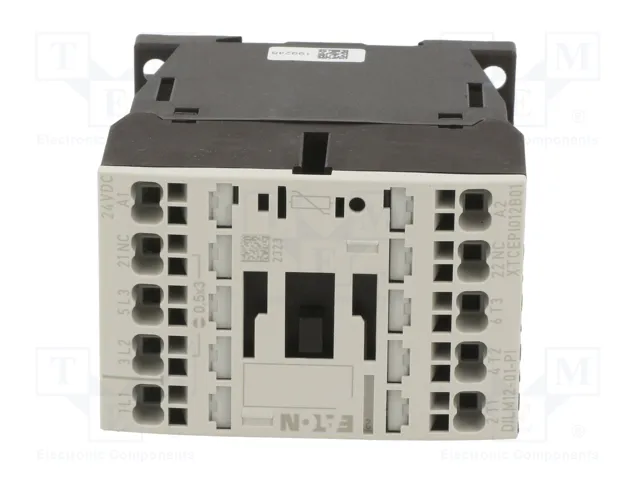 EATON ELECTRIC DILM12-01-24DC-PI Contactor 3-polar 12A 24VDC